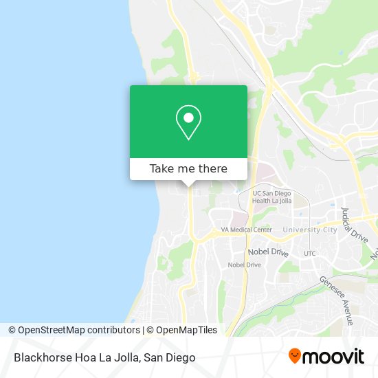 Mapa de Blackhorse Hoa La Jolla