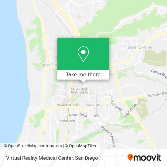 Mapa de Virtual Reality Medical Center