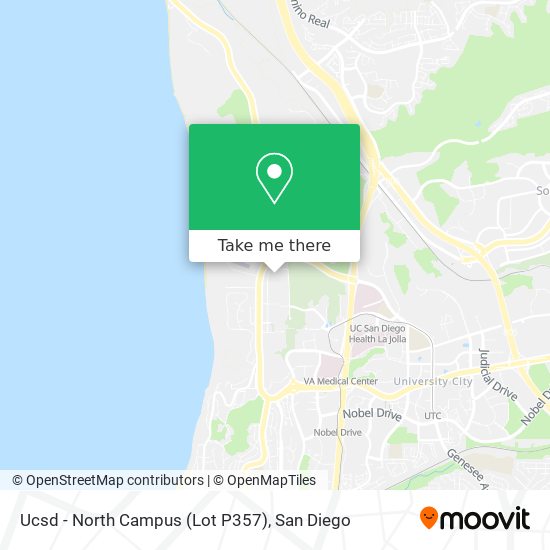 Ucsd - North Campus (Lot P357) map