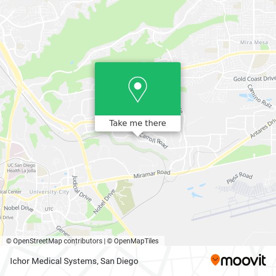 Ichor Medical Systems map