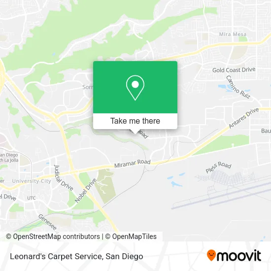Mapa de Leonard's Carpet Service