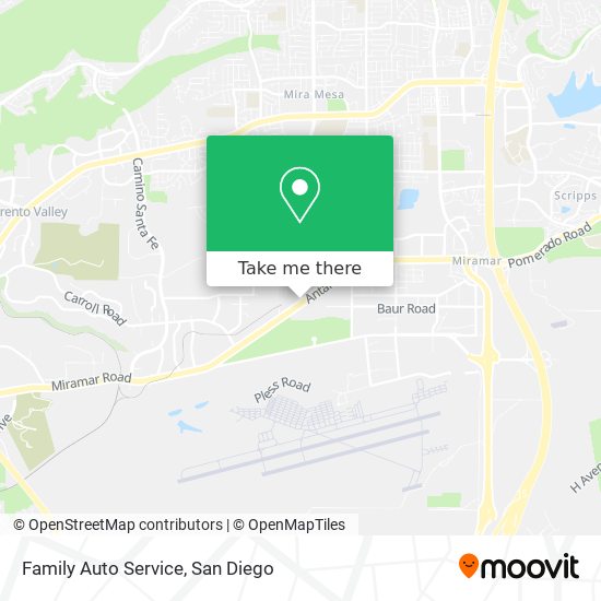 Family Auto Service map