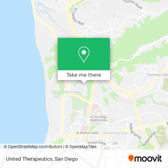 Mapa de United Therapeutics