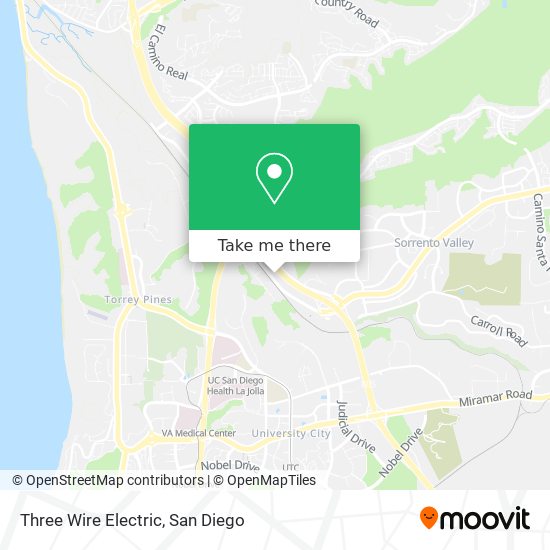 Mapa de Three Wire Electric