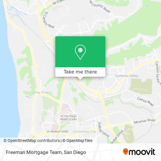 Mapa de Freeman Mortgage Team
