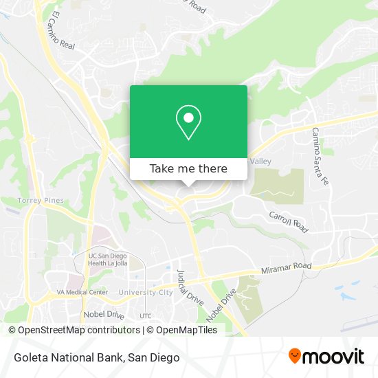 Goleta National Bank map