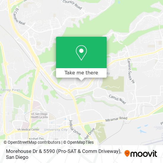 Mapa de Morehouse Dr & 5590 (Pro-SAT & Comm Driveway)