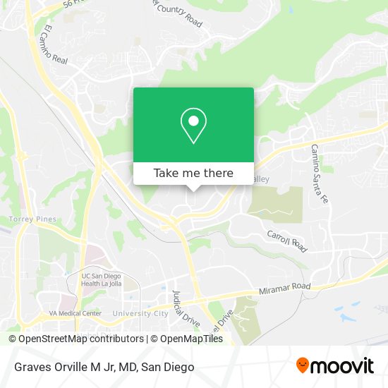 Mapa de Graves Orville M Jr, MD