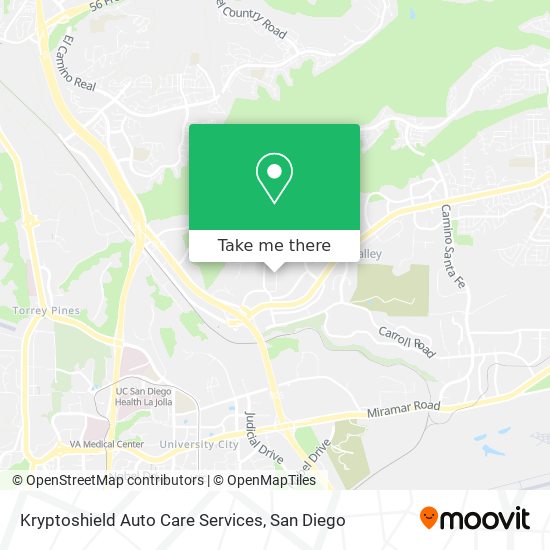 Mapa de Kryptoshield Auto Care Services