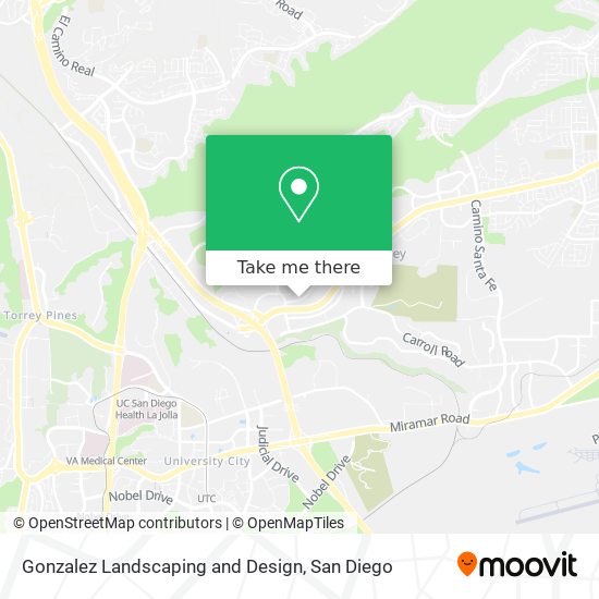 Gonzalez Landscaping and Design map