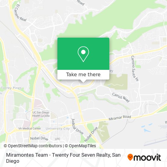 Miramontes Team - Twenty Four Seven Realty map