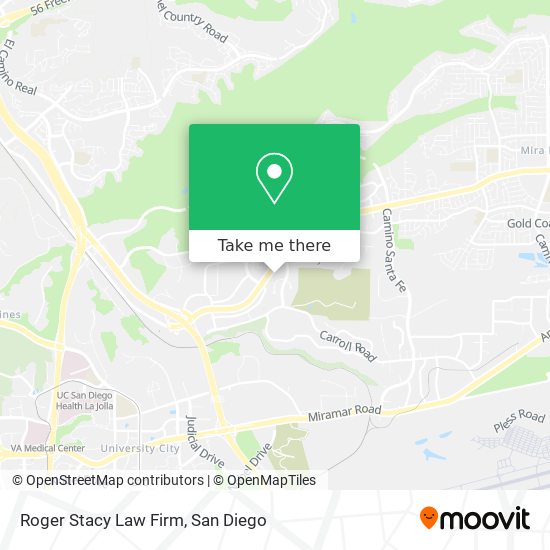 Roger Stacy Law Firm map