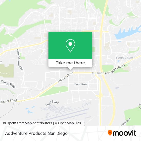 Addventure Products map