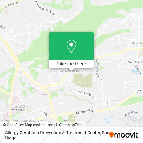 Allergy & Asthma Prevention & Treatment Center map