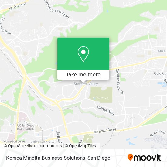 Mapa de Konica Minolta Business Solutions