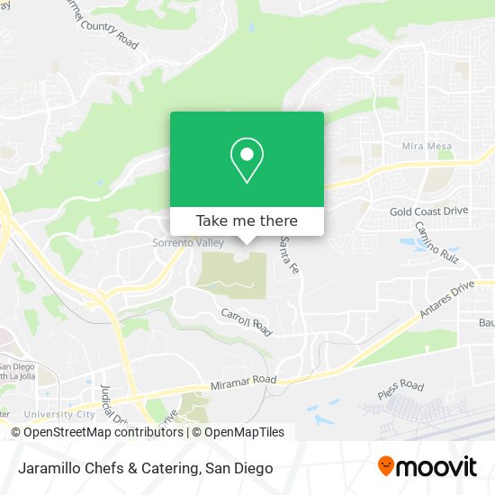 Jaramillo Chefs & Catering map