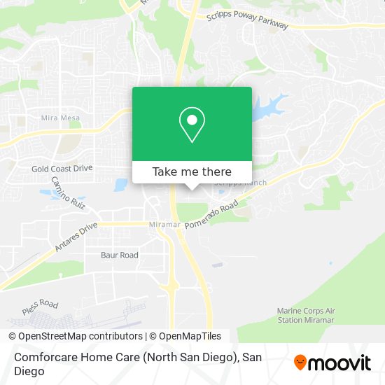 Comforcare Home Care (North San Diego) map