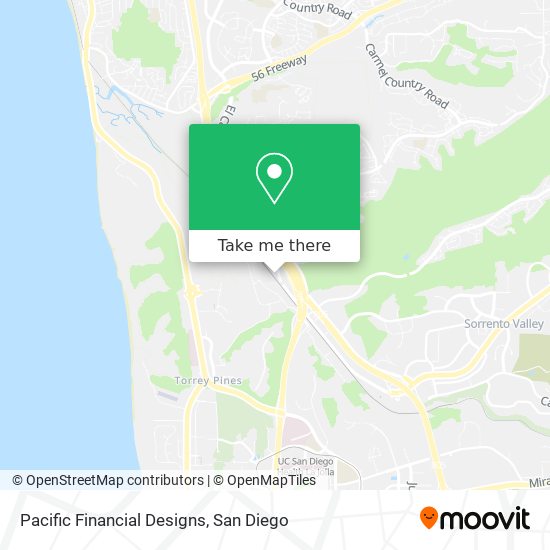 Mapa de Pacific Financial Designs