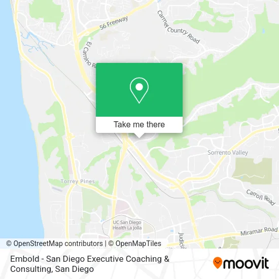 Mapa de Embold - San Diego Executive Coaching & Consulting