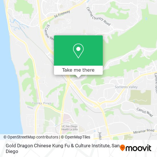 Gold Dragon Chinese Kung Fu & Culture Institute map