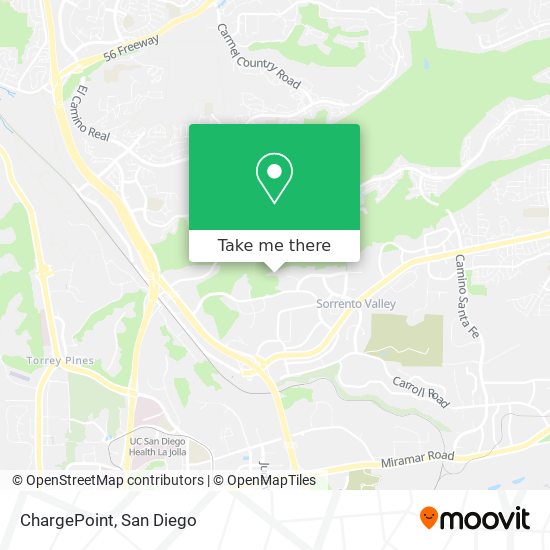 ChargePoint map