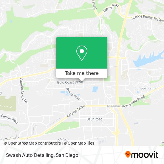 Mapa de Swash Auto Detailing