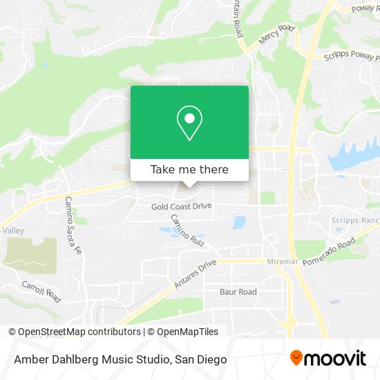 Amber Dahlberg Music Studio map