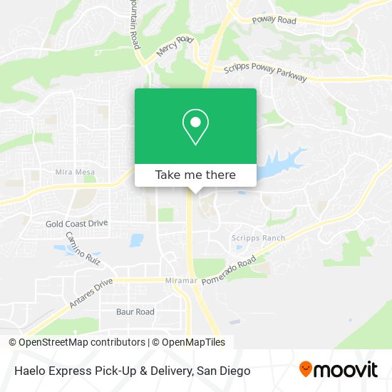 Haelo Express Pick-Up & Delivery map