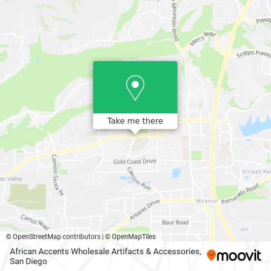 African Accents Wholesale Artifacts & Accessories map
