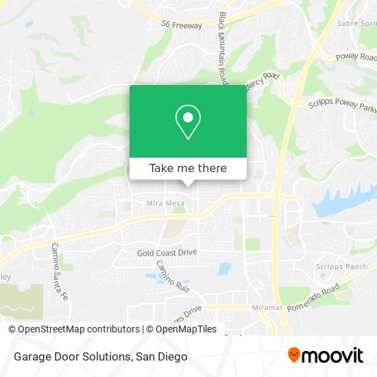 Garage Door Solutions map