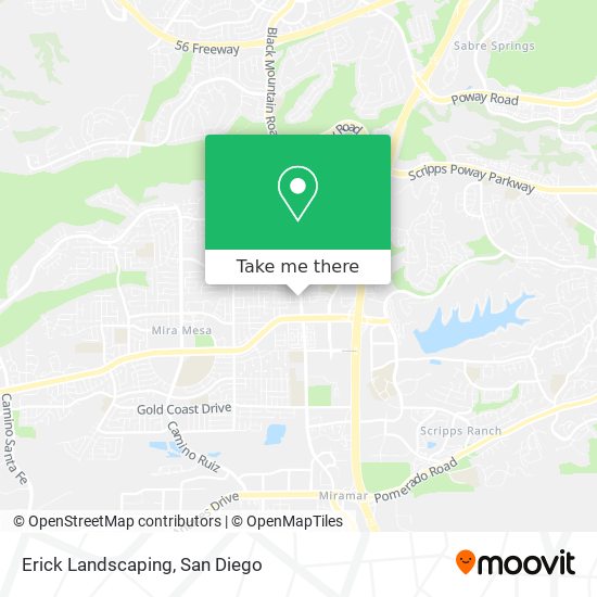 Erick Landscaping map