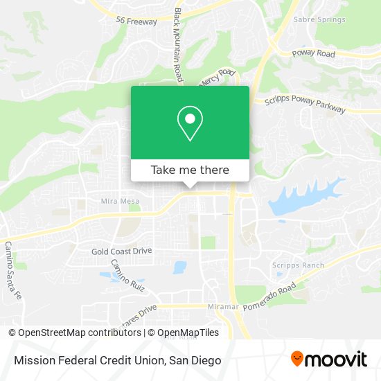 Mission Federal Credit Union map