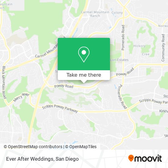 Ever After Weddings map