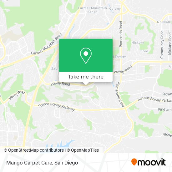 Mango Carpet Care map