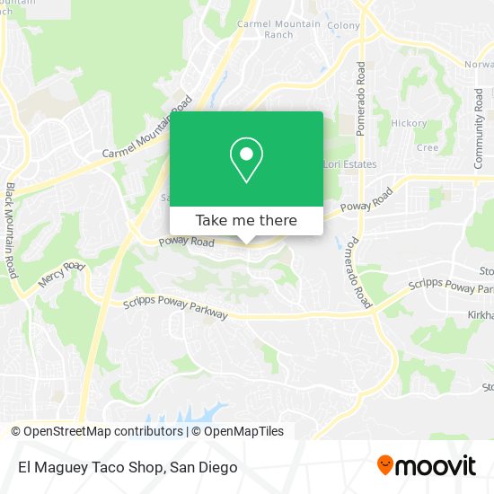 El Maguey Taco Shop map