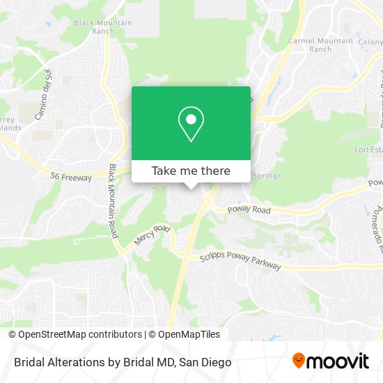 Bridal Alterations by Bridal MD map