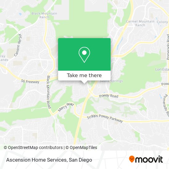 Ascension Home Services map