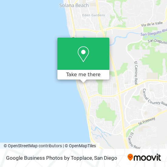 Google Business Photos by Topplace map