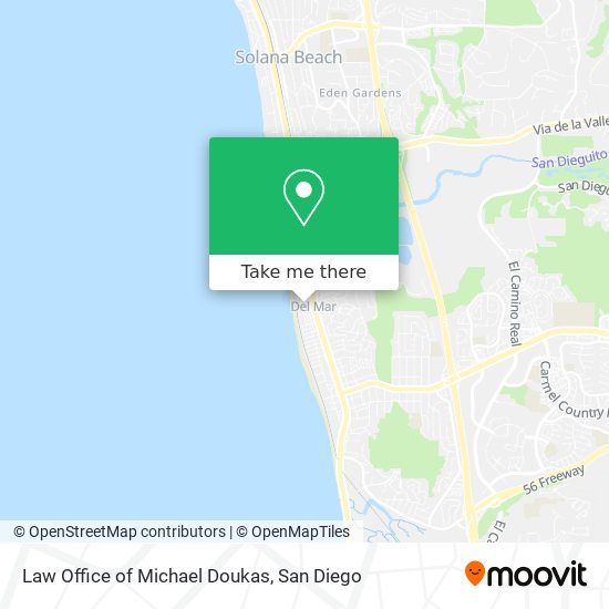 Mapa de Law Office of Michael Doukas