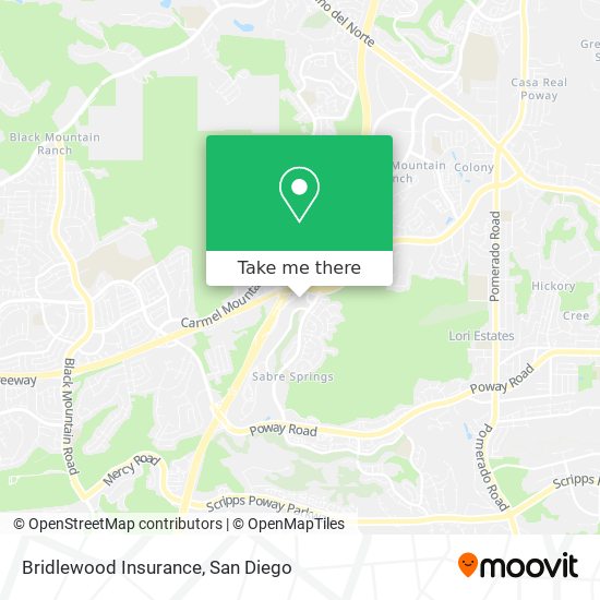 Bridlewood Insurance map