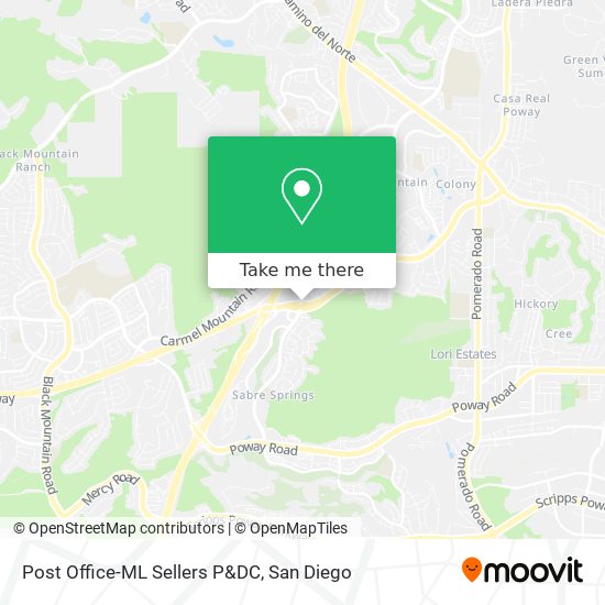 Post Office-ML Sellers P&DC map