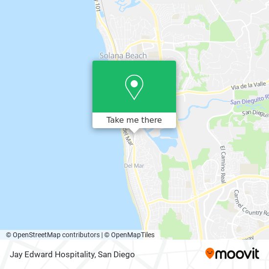 Mapa de Jay Edward Hospitality