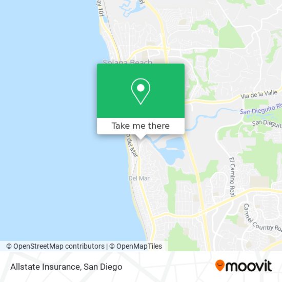 Allstate Insurance map