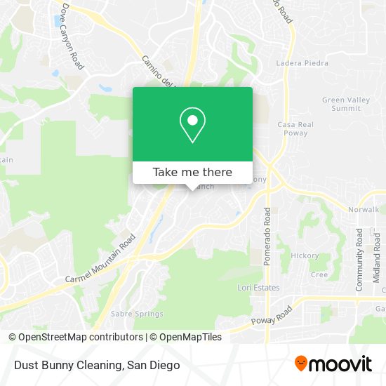 Mapa de Dust Bunny Cleaning