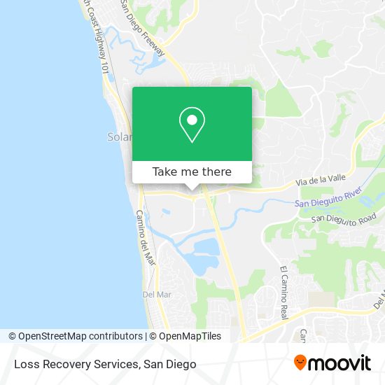 Loss Recovery Services map