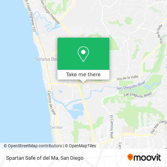 Mapa de Spartan Safe of del Ma