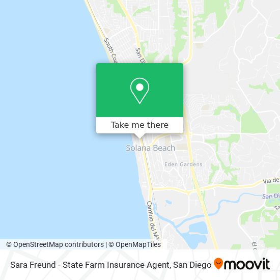 Sara Freund - State Farm Insurance Agent map