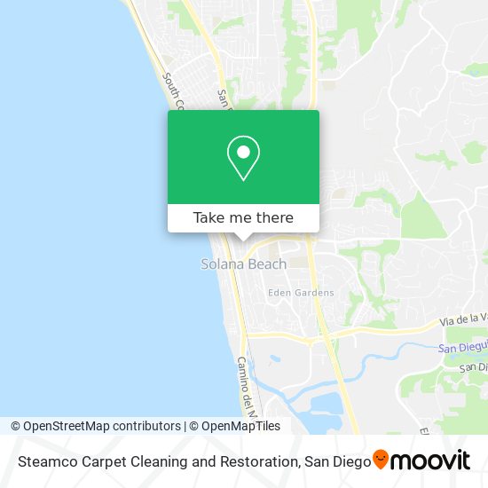 Steamco Carpet Cleaning and Restoration map