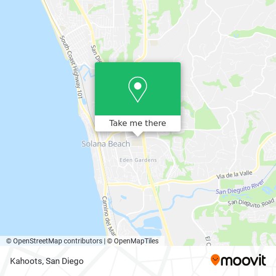 Kahoots map