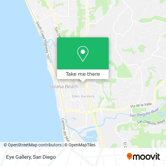 Eye Gallery map